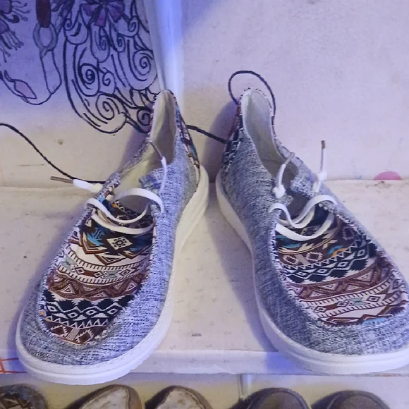 Hey Dude Mocks Womens Size 11 Brand New - Picture 6 of 6